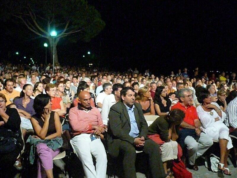 Il folto e soddisfatto pubblico presente