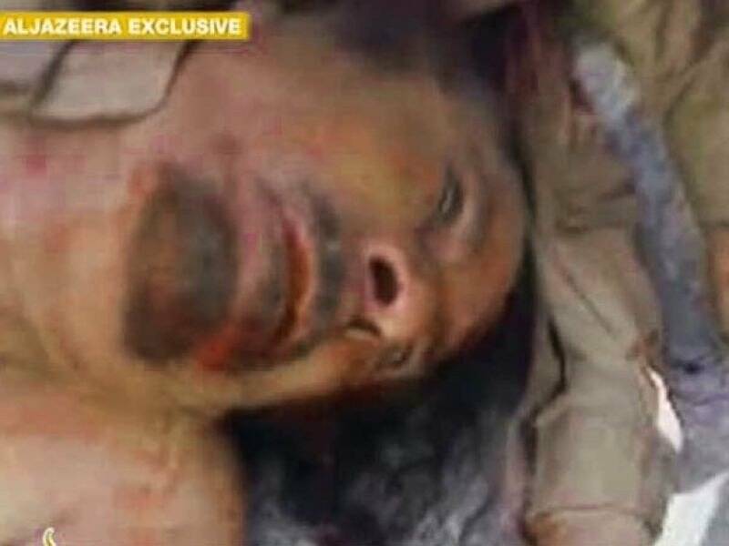 Gheddafi morto