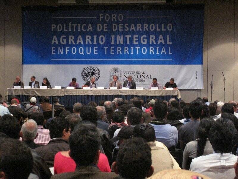 Forum su Politica e Sviluppo Integrale Rurale - Bogotá