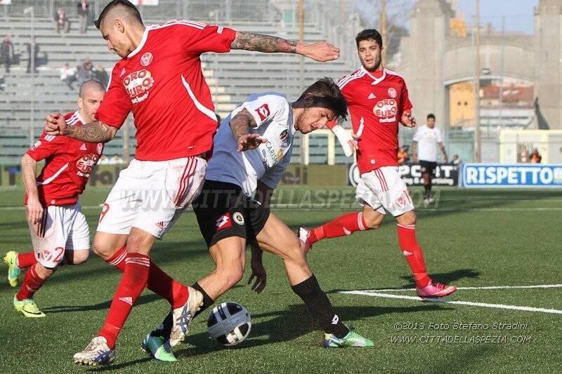 Piccini e Angelo Rea - 16.03.2013 SPEZIA - VARESE 0-0