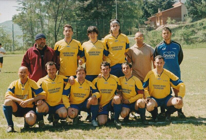 La Calicese stagione 2004/2005 ai tempi del Presidente Claudio Barabini.