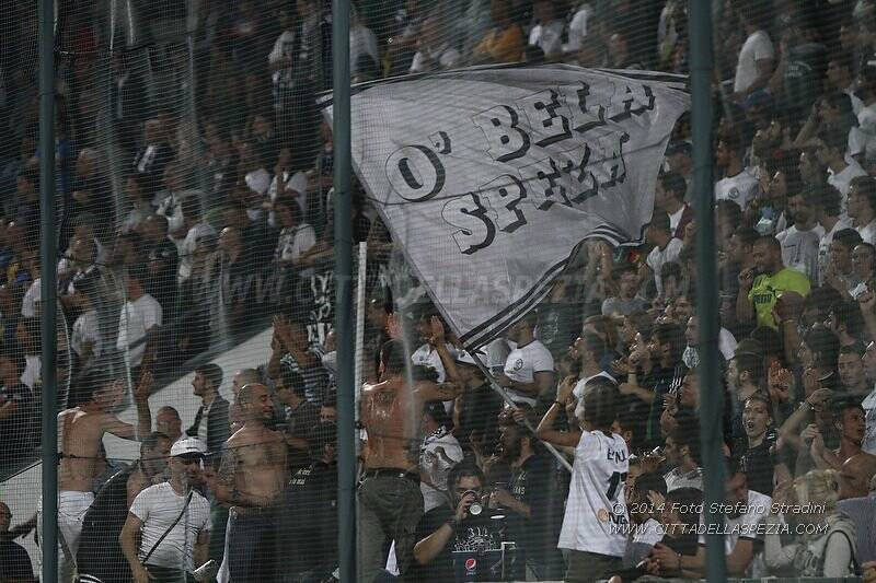 19.09.2014 SERIE B : SPEZIA - VIRTUS ENTELLA 1-0 CURVA FERROVIA