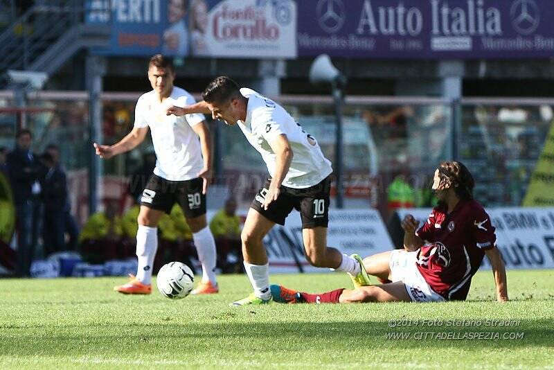 25.10.2014 SERIE B LIVORNO - SPEZIA 0-1 CATELLANI E BIAGIANTI