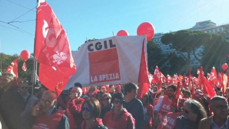 Cgil La Spezia a Roma