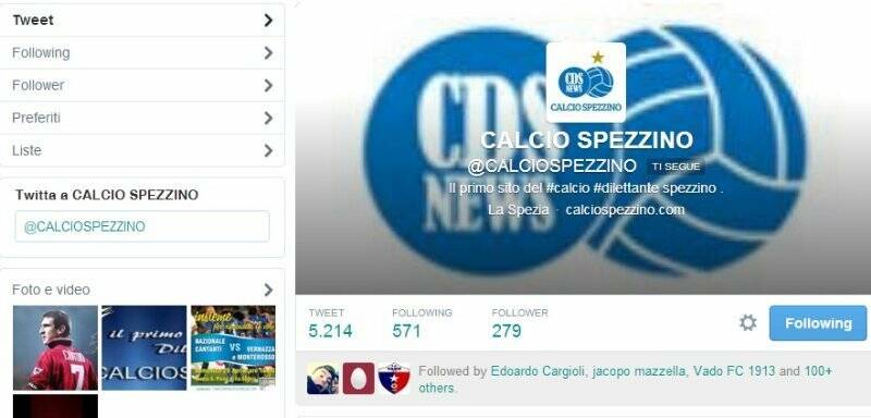 La nostra pagina twitter