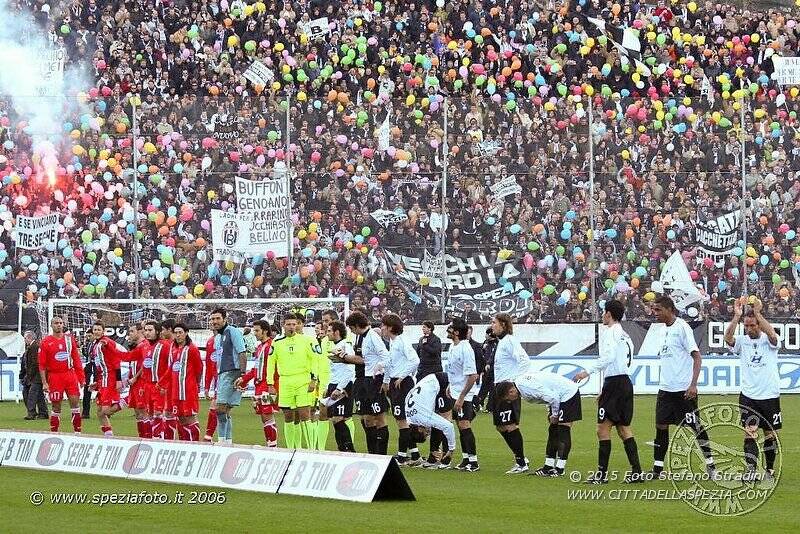 27.01.2007 AMARCORD SERIE B SPEZIA - JUVENTUS 1-1