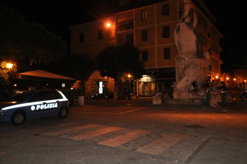 Polizia a Sarzana