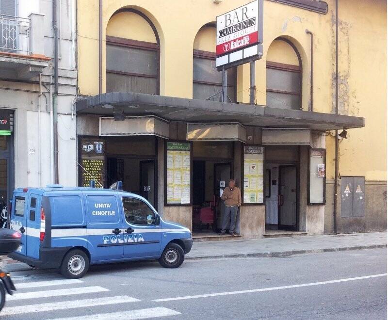 Polizia in Piazza Saint Bon