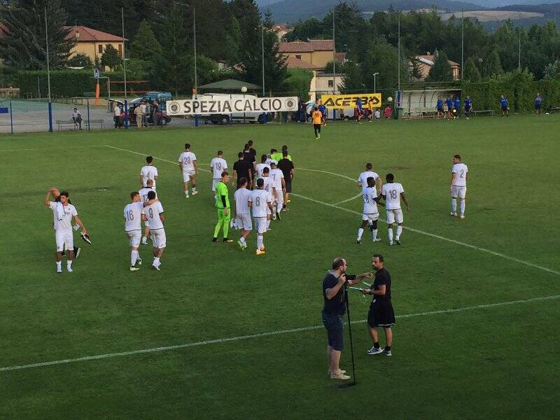 Spezia-Ascoli, amichevole a Norcia