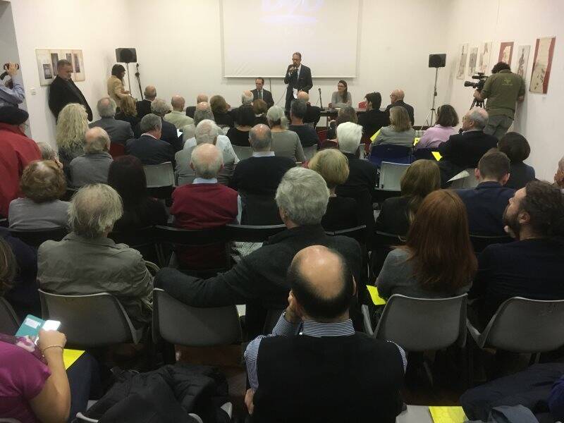 Il pubblico presente al convegno sul Gruppo 63