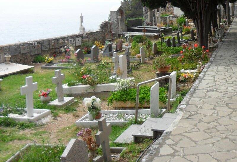 Il cimitero di Porto Venere