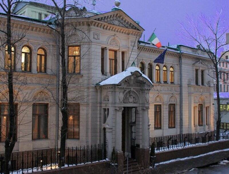 L'ambasciata italiana a Mosca