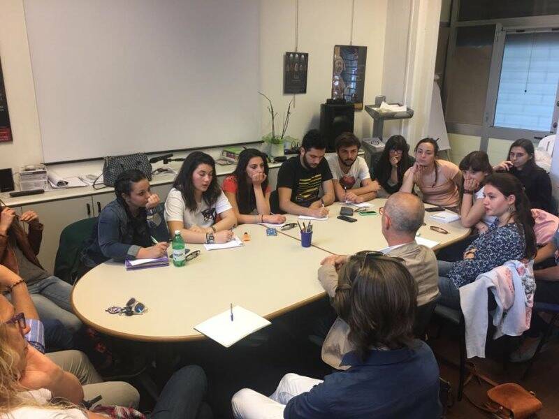 L'incontro fra Paolo Manfredini e gli scout del Canaletto