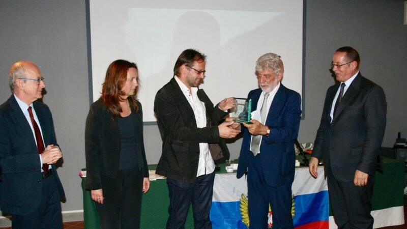 La consegna del Premio Tatiana Pavlova al regista russo Andrey Kravchuk