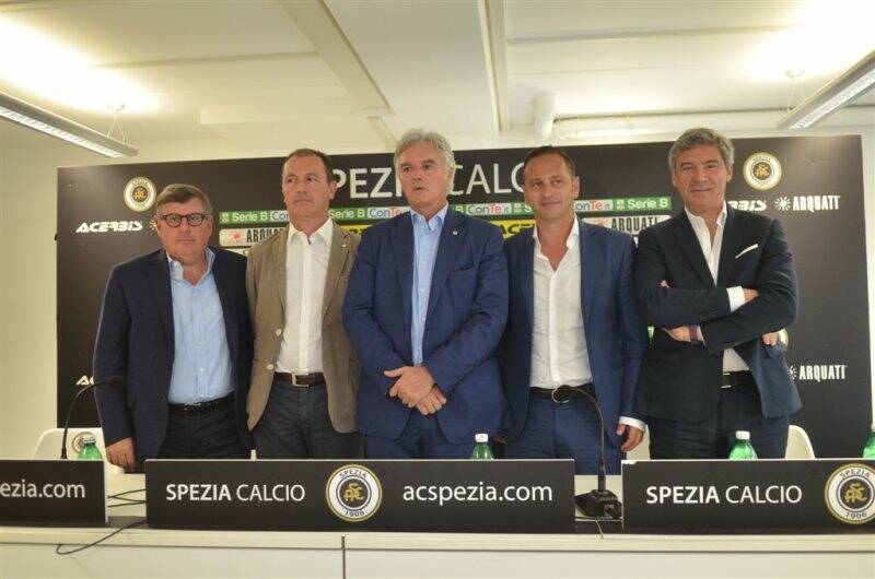 Luigi Micheli, Gianluca Andrissi, Stefano Chisoli, Fabio Gallo e Andrea Corradino