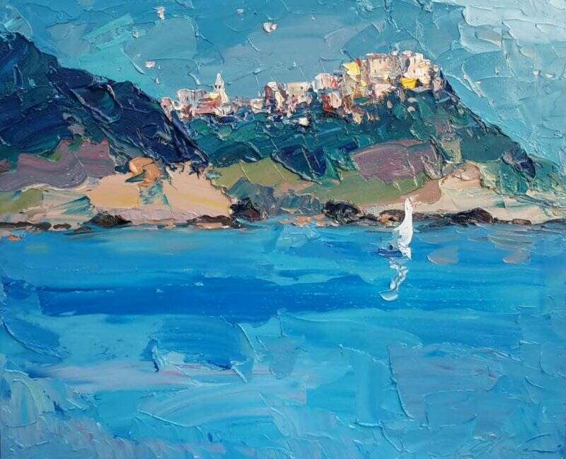 Mare e luce a Corniglia