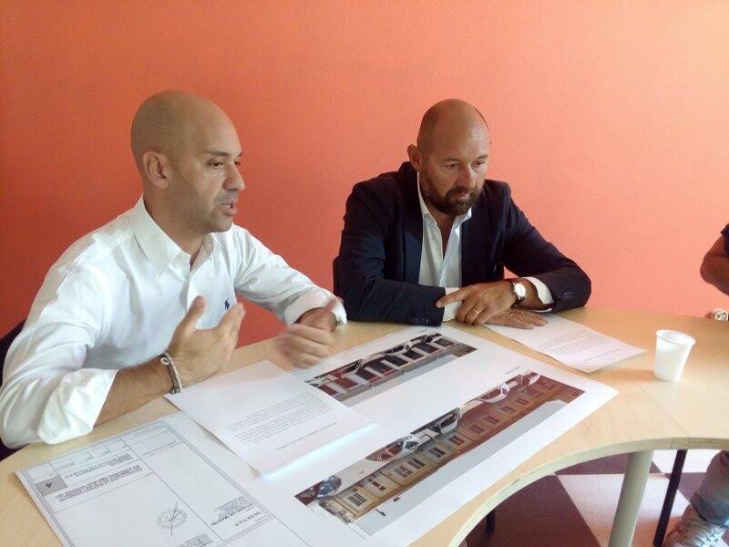 Cavarra e Baudone presentano il progetto di Talea per Via Landinelli