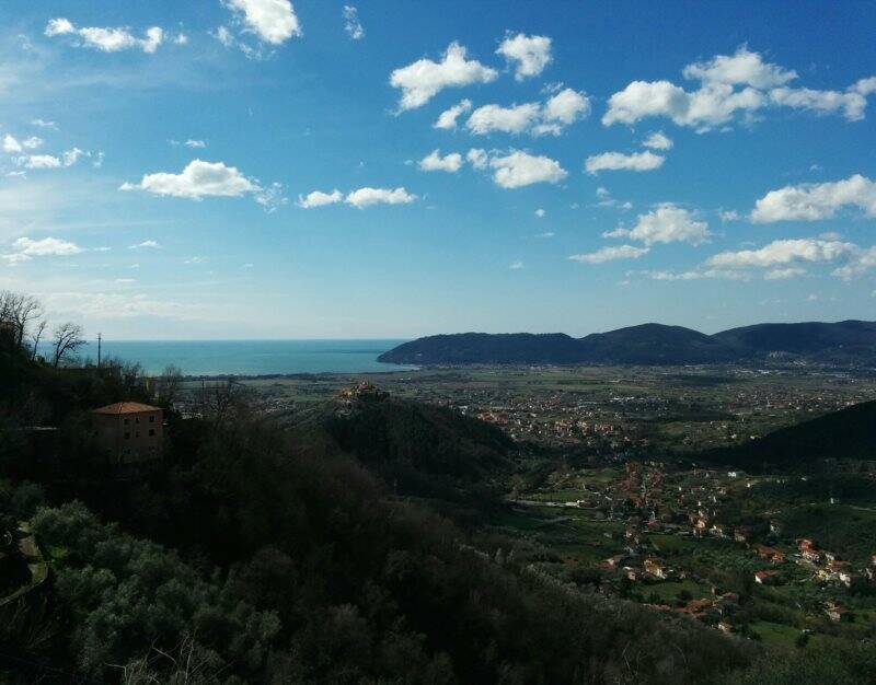 Panorama dal paese di Ortonovo