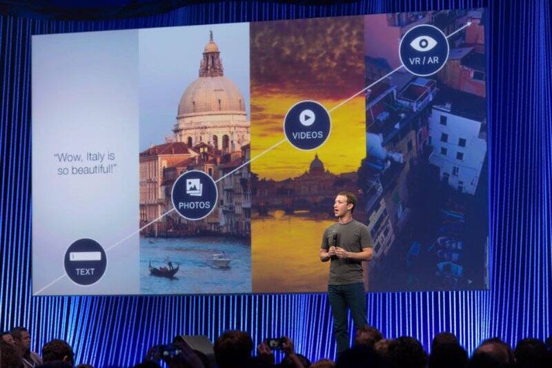 Mark Zuckerberg, le Cinque Terre di sfondo