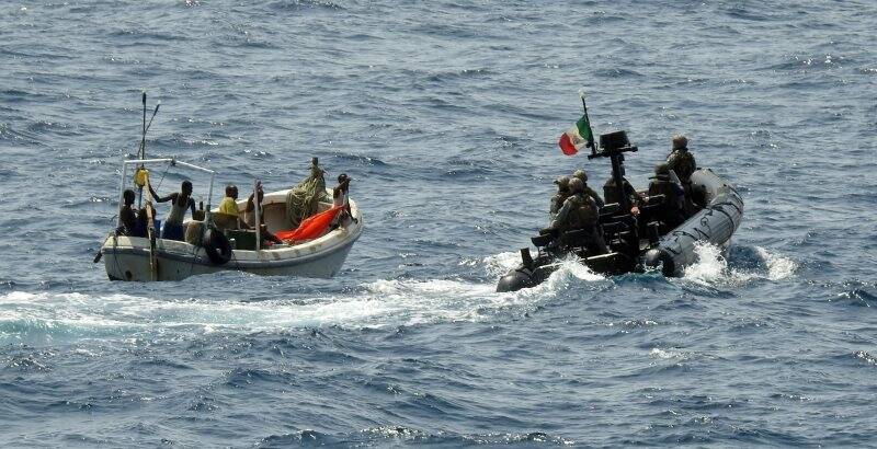 Nave Fasan di ritorno dalla missione antipirateria