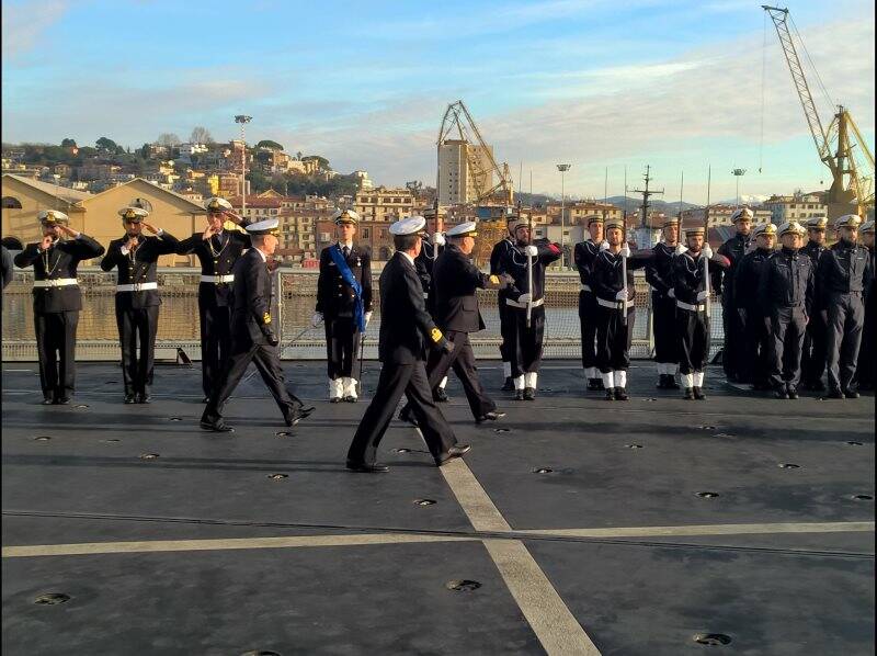 Nave Fasan ritorna alla Spezia