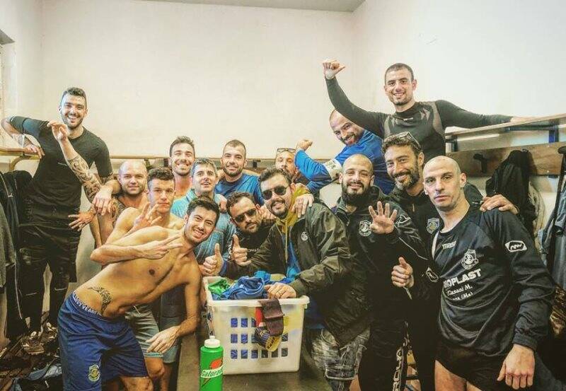 L'Antica Luni festeggia il titolo di Campione D'Inverno dopo la vittoria in casa della Santerenzina.