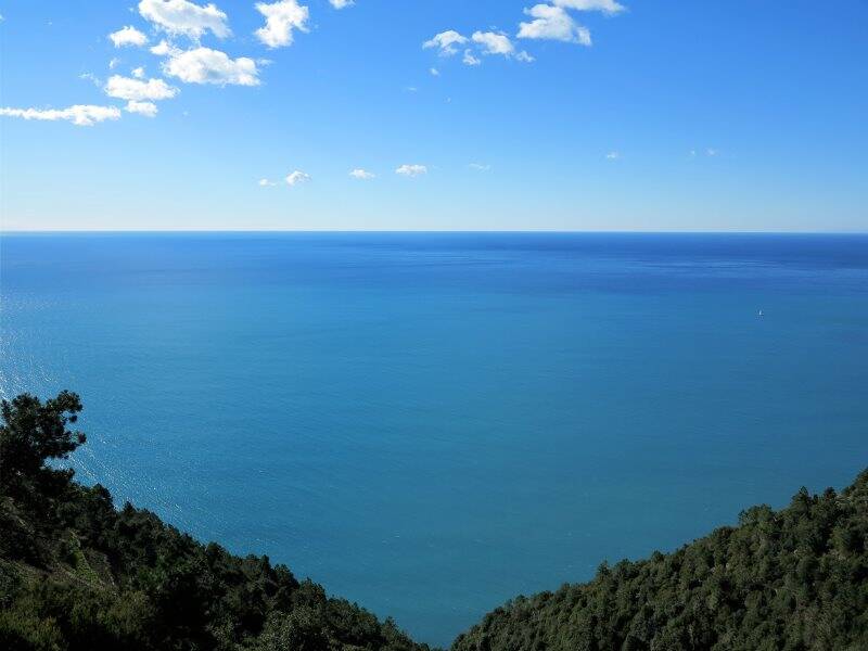 Veduta dal sentiero tra Manarola e Corniglia    (2016)