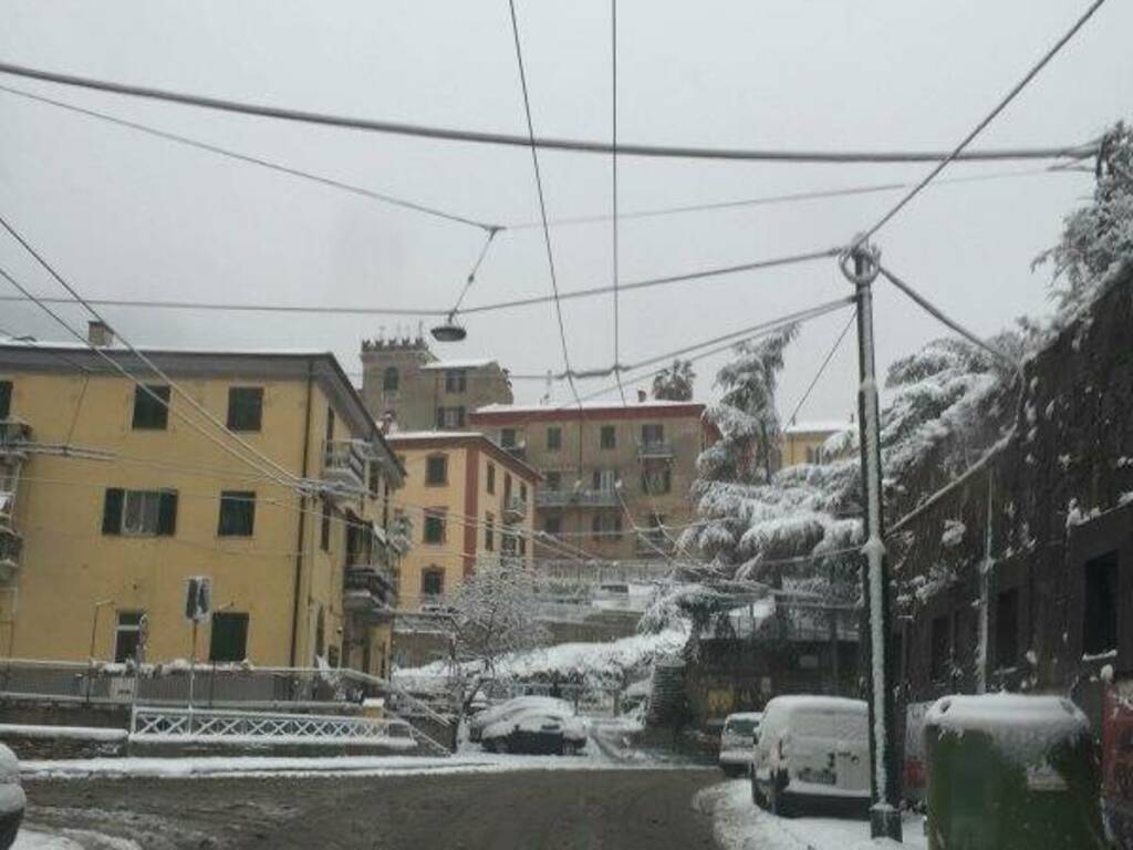 Arriva la neve, periferia e provincia si imbiancano