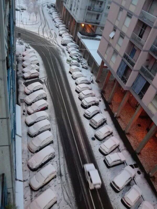 Corso Nazionale innevato