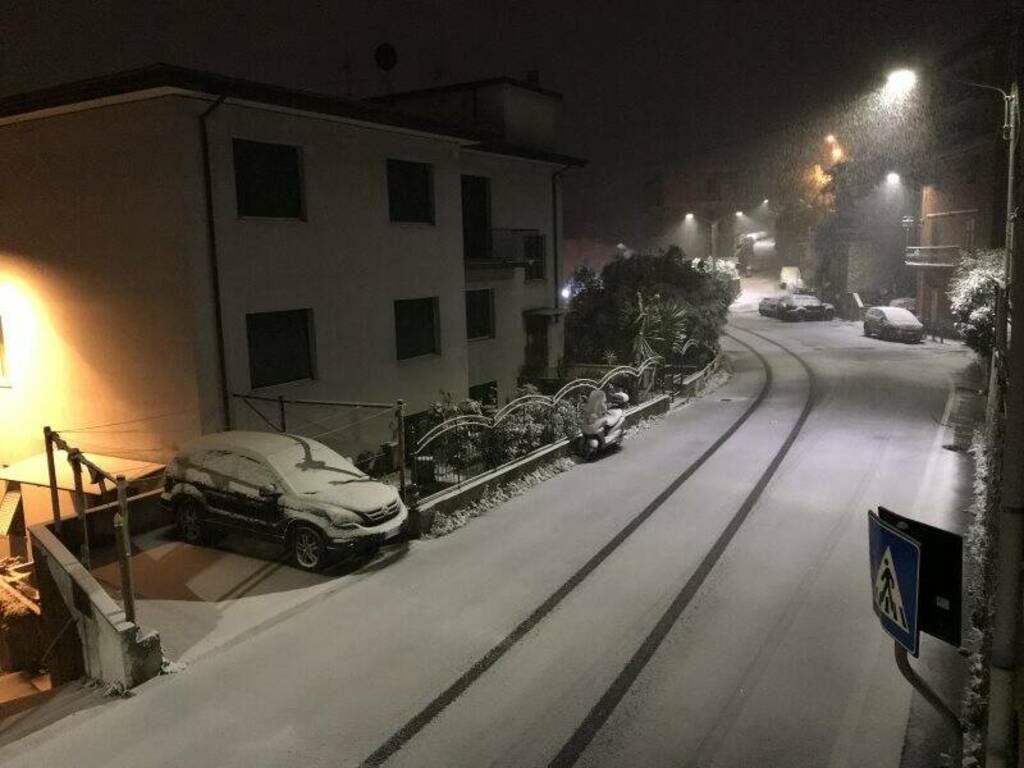 Le Grazie e la prima neve 