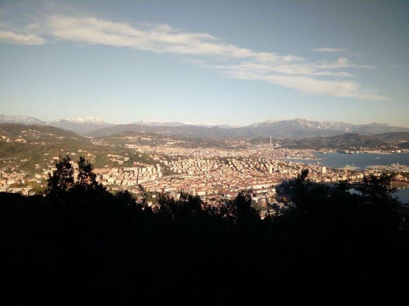 Panoramica della città della Spezia