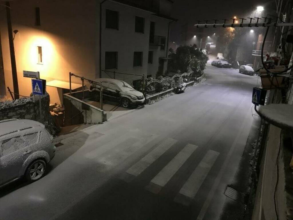 Primo strato di neve