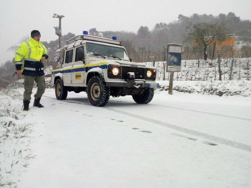 Protezione Civile di Luni al lavoro