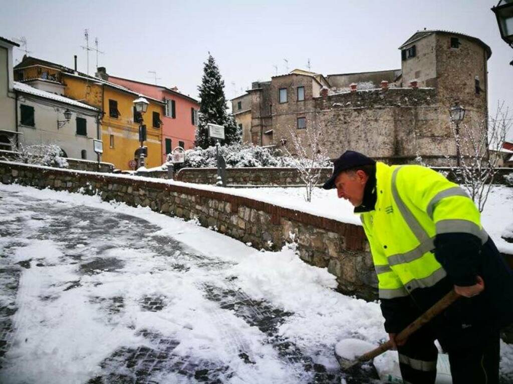 Protezione Civile di Sarzana al lavoro