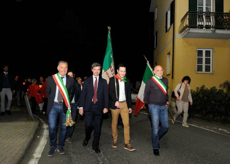 Alberto Battilani, Andrea Orlando, Lorè Oreste e Gianmarco Franchi