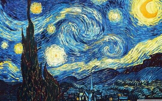 La notte stellata di Van Gogh