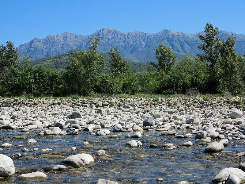 Lunigiana, il fiume Magra a Filattiera   (2014)