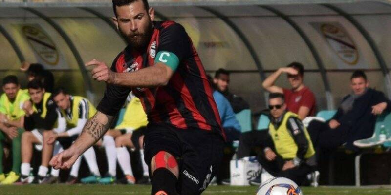 Il centrocampista Nicholas Costantini, qui con la maglia dell'Argentina, neo giocatore della Sanremese.