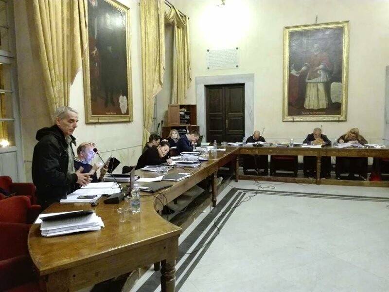 Valter Chiappini, consiglio comunale Sarzana 20 Aprile 2017