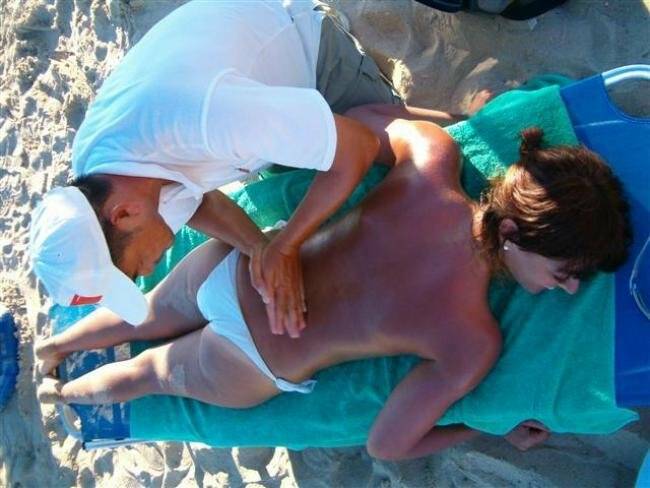 Massaggi in spiaggia
