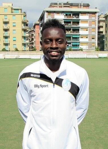 Nella foto il centrocampista ganese Owusu Ansah Derrick