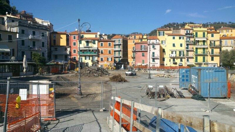 San Terenzo, restyling in corso alla Marina