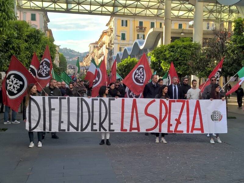 Casapound in corteo