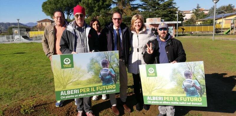 Venti alberi per lo skate park di Sarzana