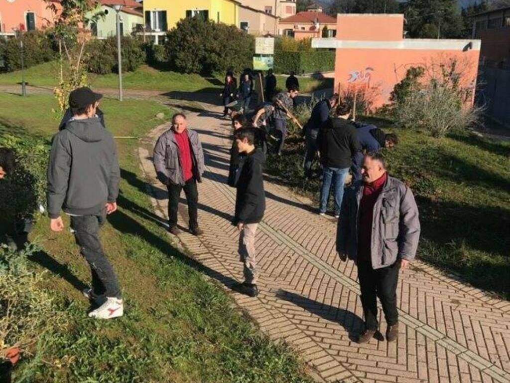 Venti alberi per lo skate park di Sarzana