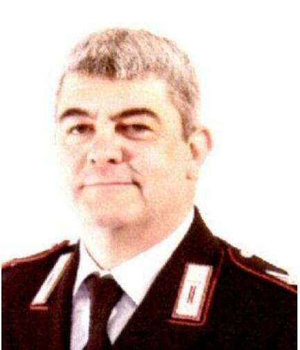 Il brigadiere capo Fabrizio Sarti
