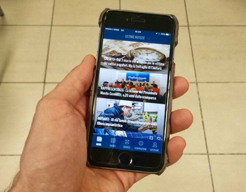 L'app di Confartigianato