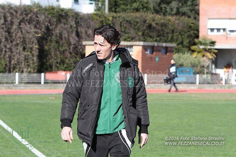 Nella foto Piergiorgio Bonati, allenatore della Fezzanese