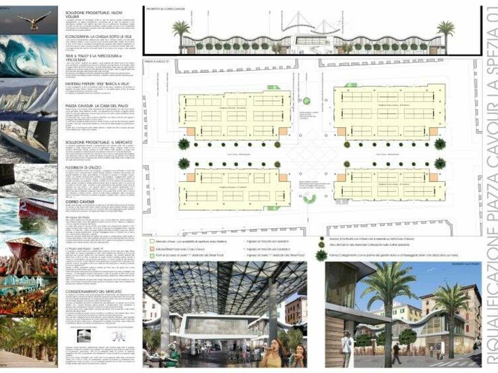 Render Progetto 4 Piazza Cavour