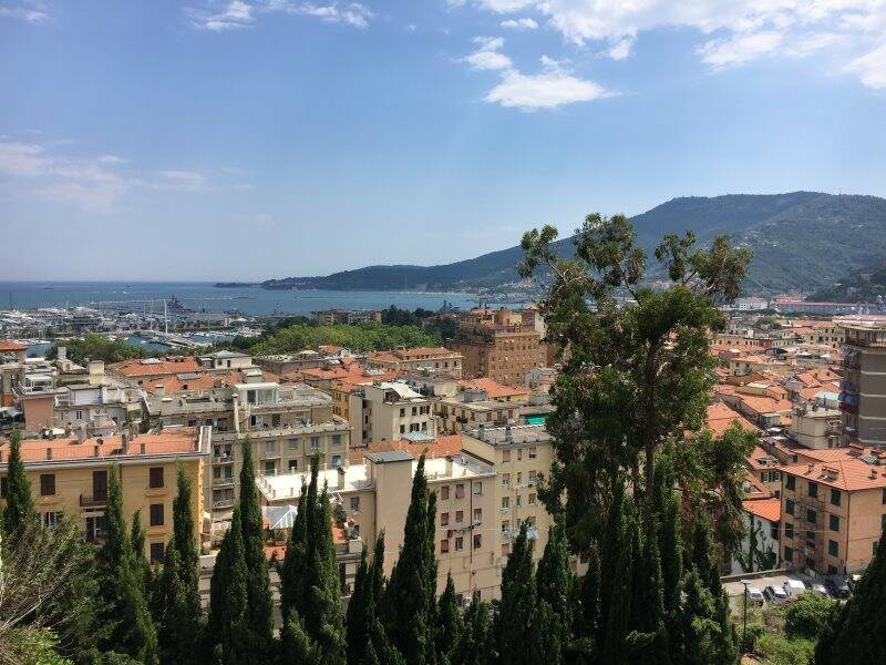 La Spezia dal castello San Giorgio 